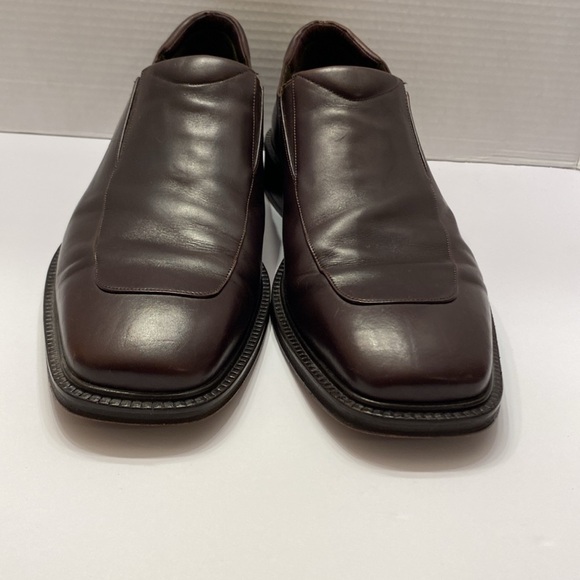 AVVENTURA- Men’s Leather loafers, Brown, Size: 13, Square Toe, Made in Spain - Picture 5 of 14